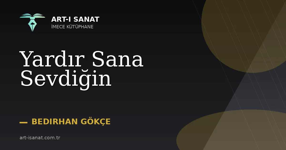 Yardır Sana Sevdiğin