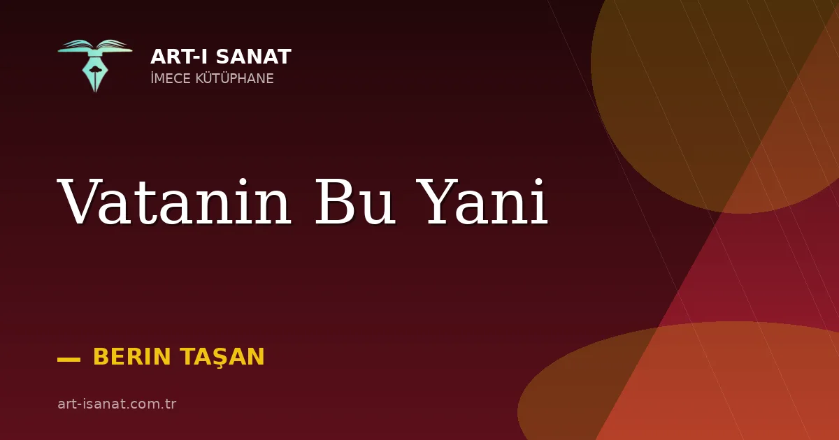 Vatanin Bu Yani