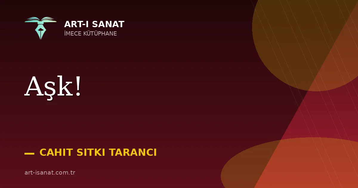 Aşk!