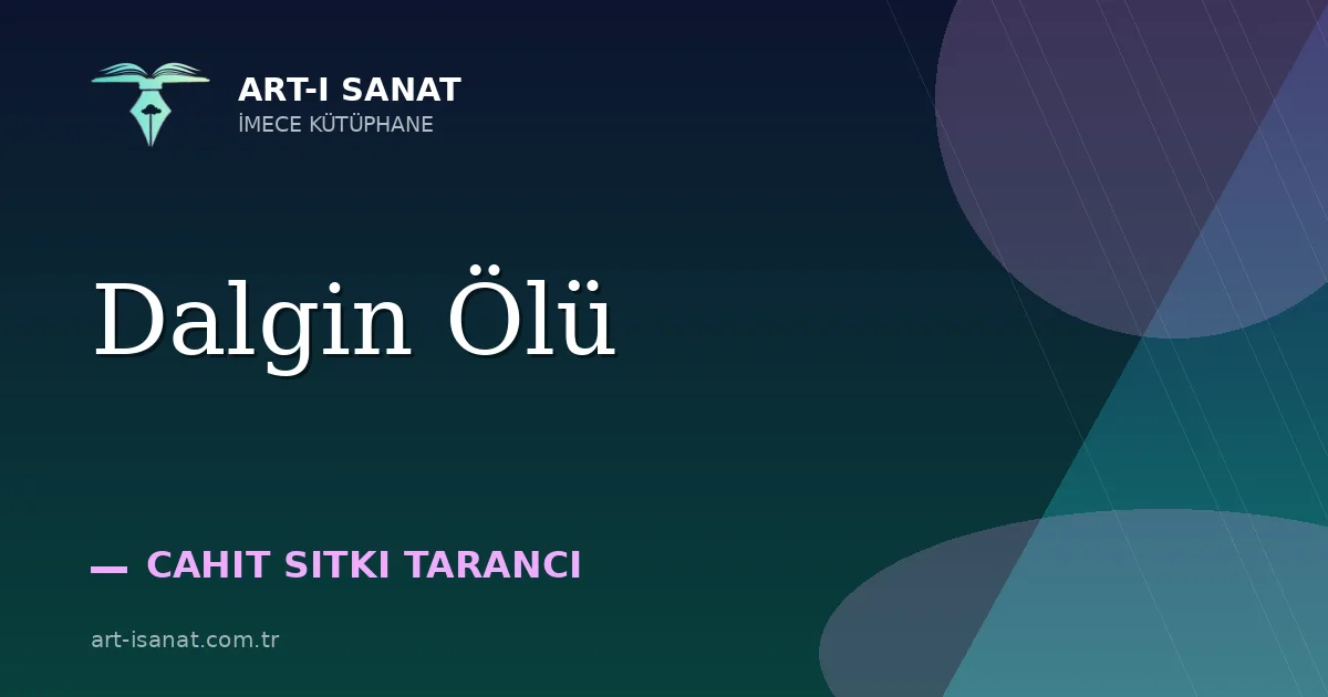 Dalgin Ölü