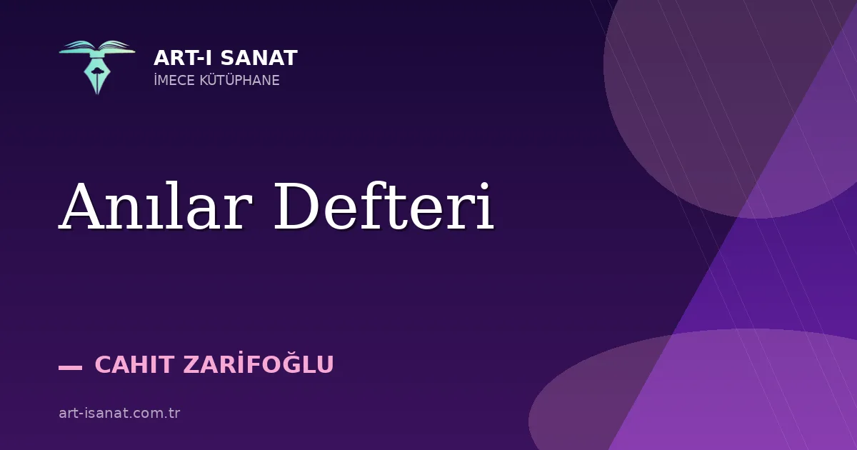 Anılar Defteri