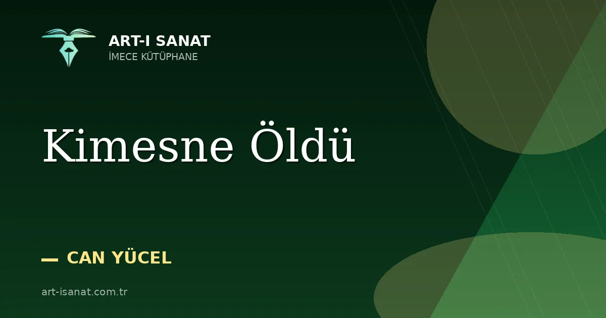 Kimesne Öldü