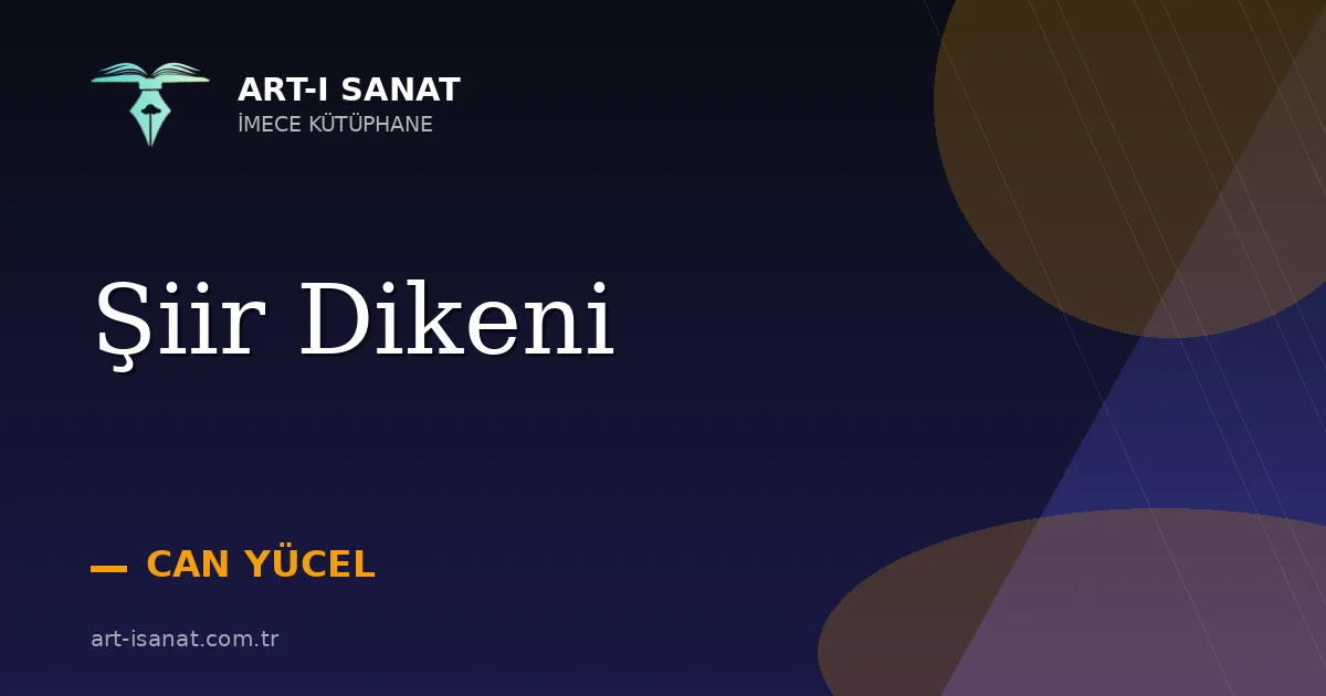 Şiir Dikeni