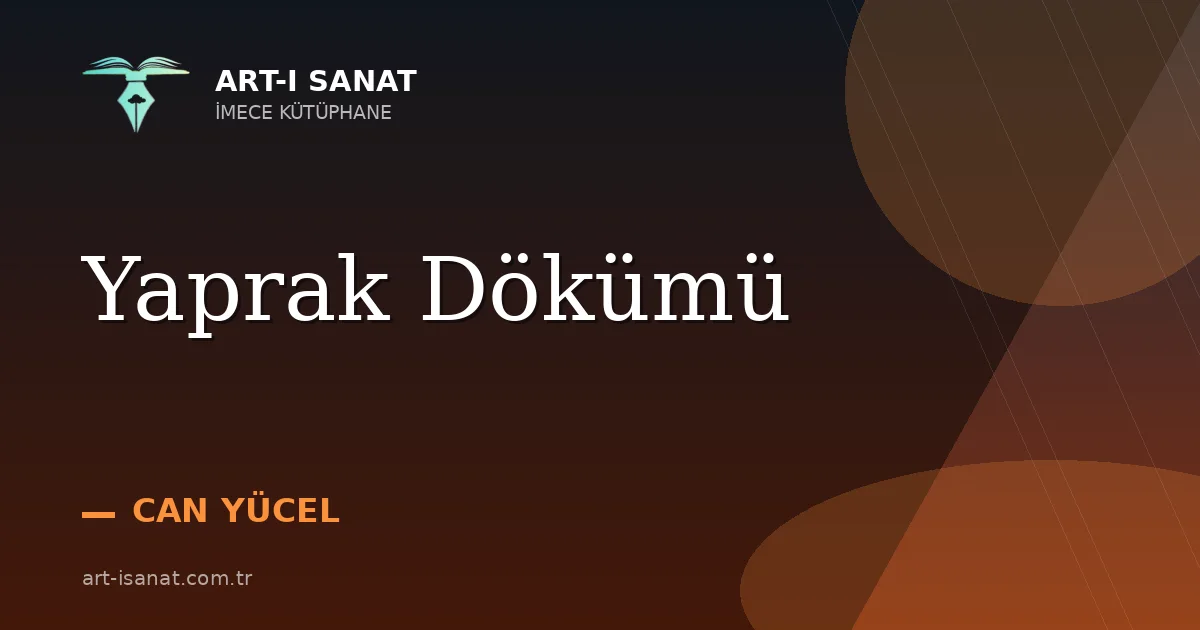 Yaprak Dökümü