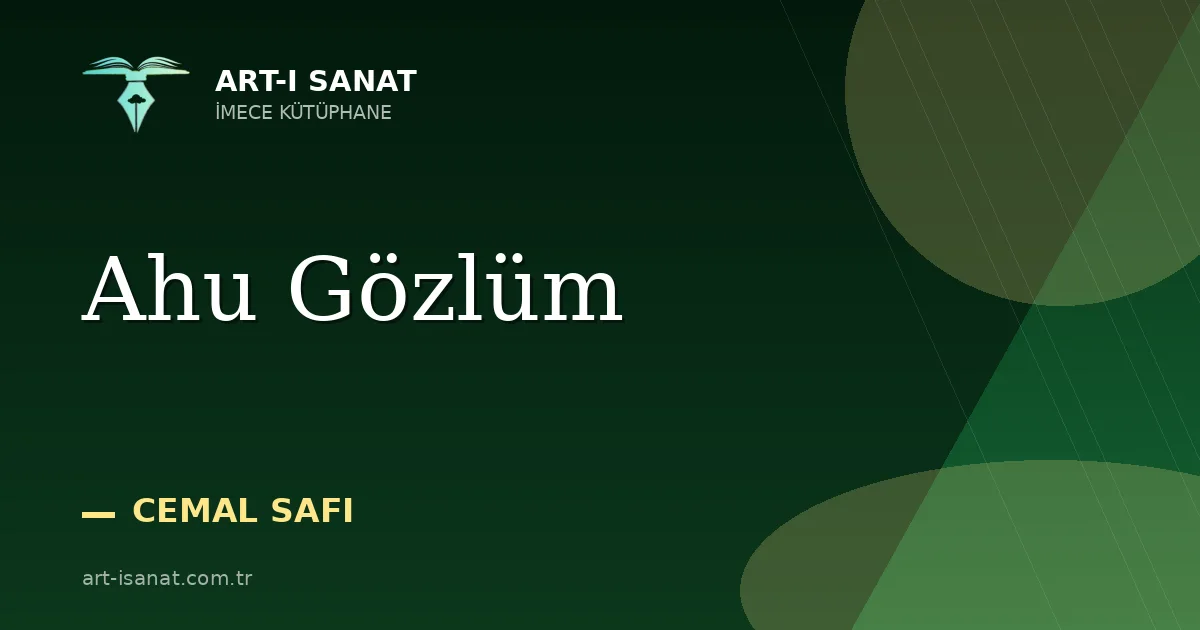 Ahu Gözlüm