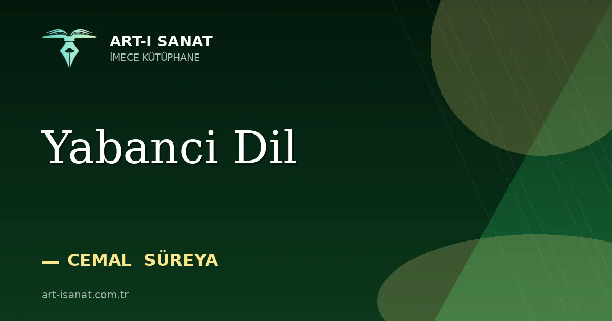 Yabanci Dil