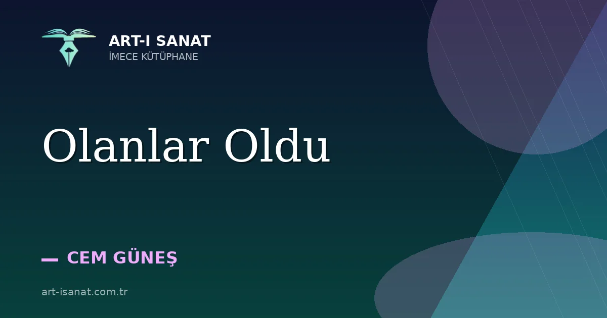 Olanlar Oldu