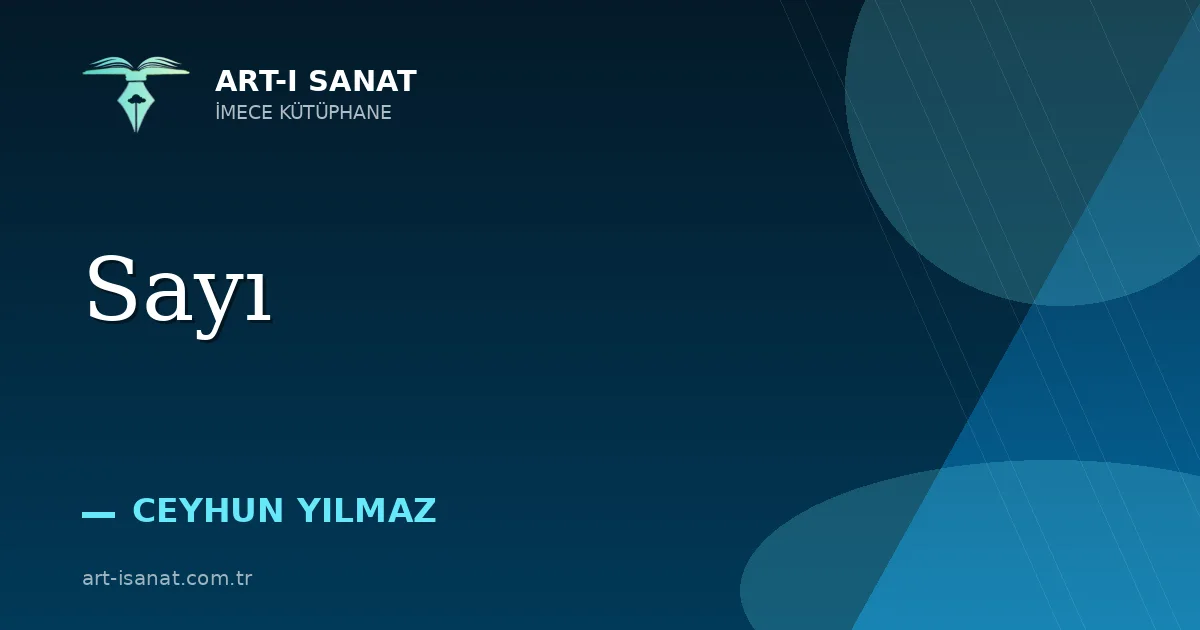 Sayı