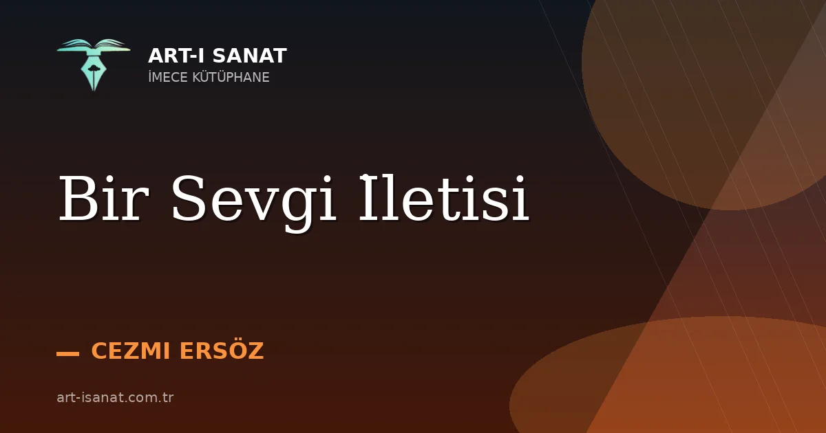 Bir Sevgi İletisi