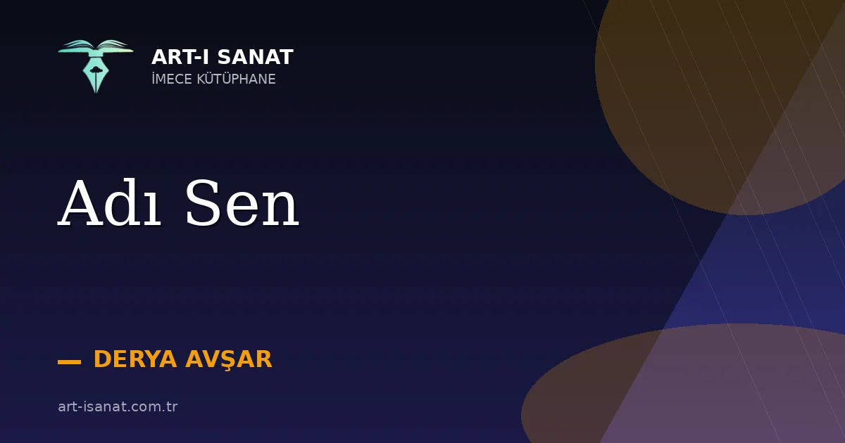 Adı Sen