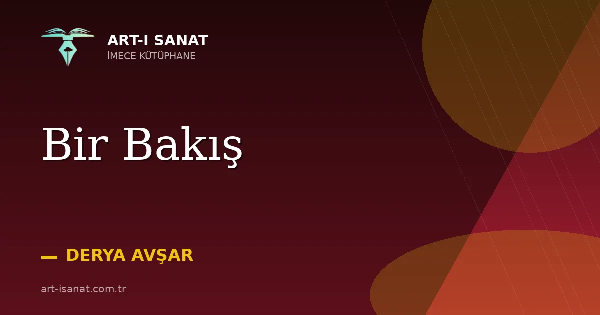 Bir Bakış