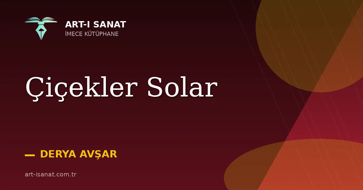 Çiçekler Solar