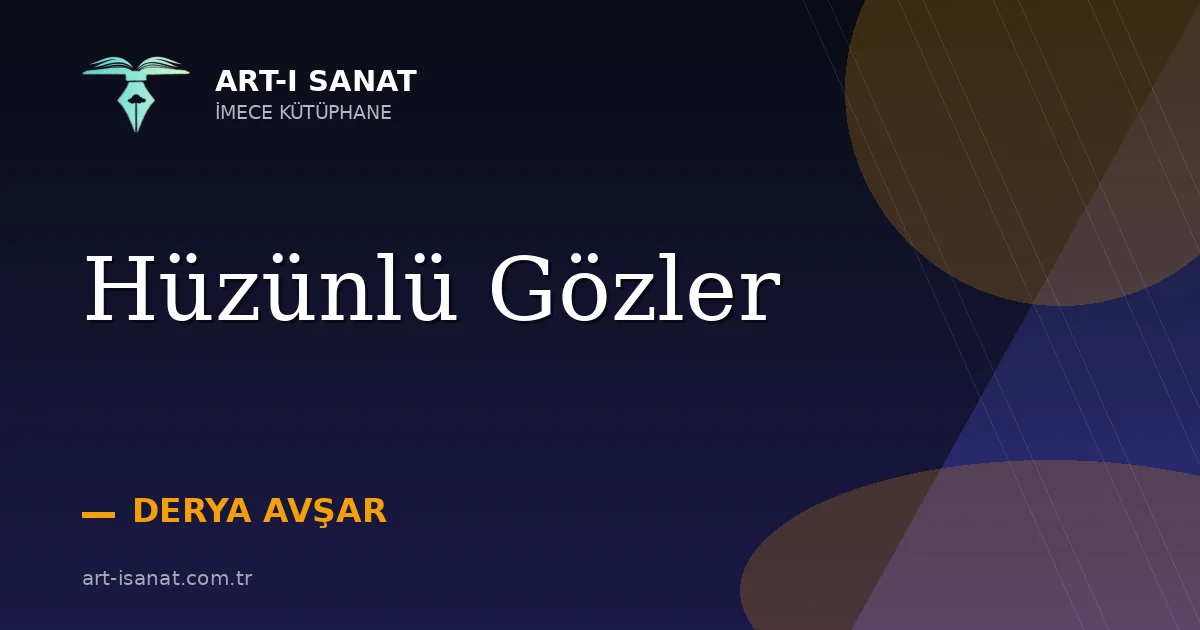 Hüzünlü Gözler
