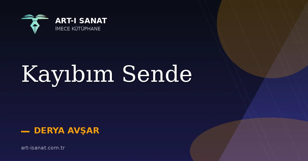 Kayıbım Sende