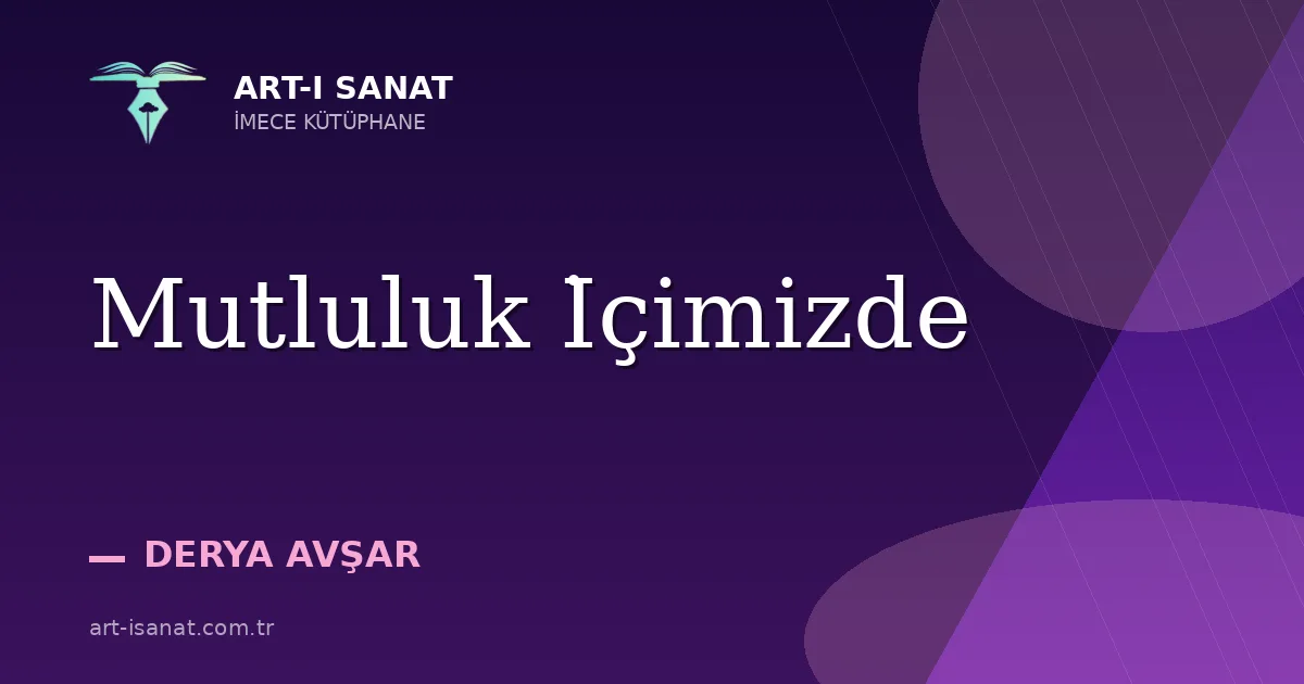 Mutluluk İçimizde