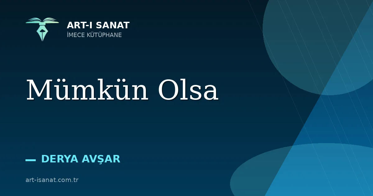 Mümkün Olsa