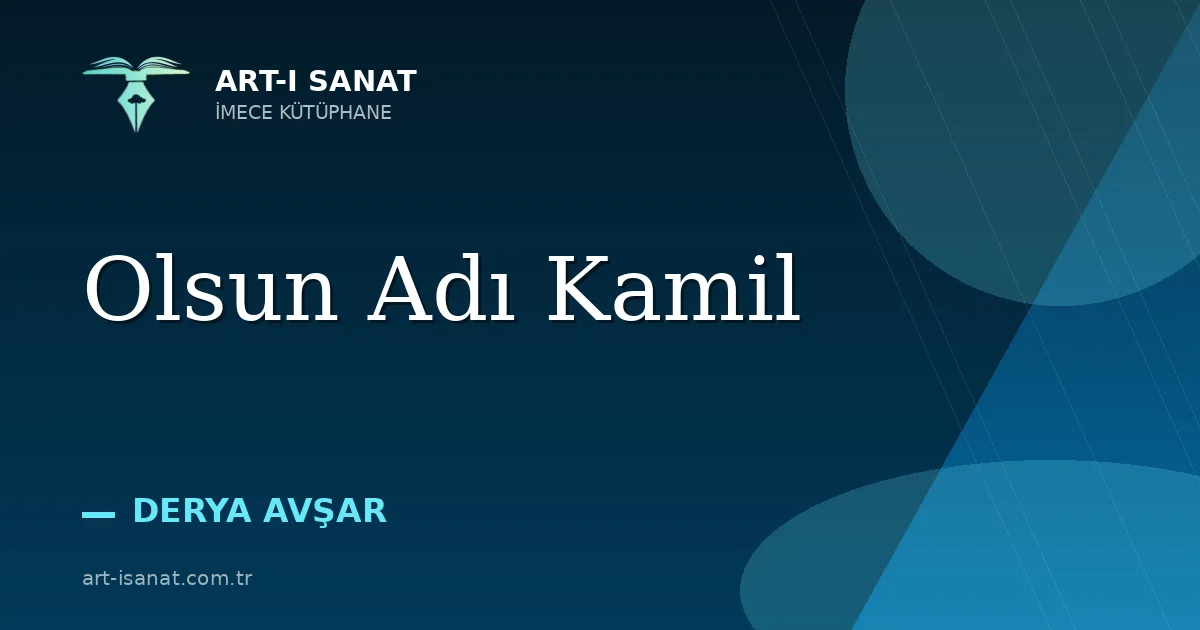 Olsun Adı Kamil