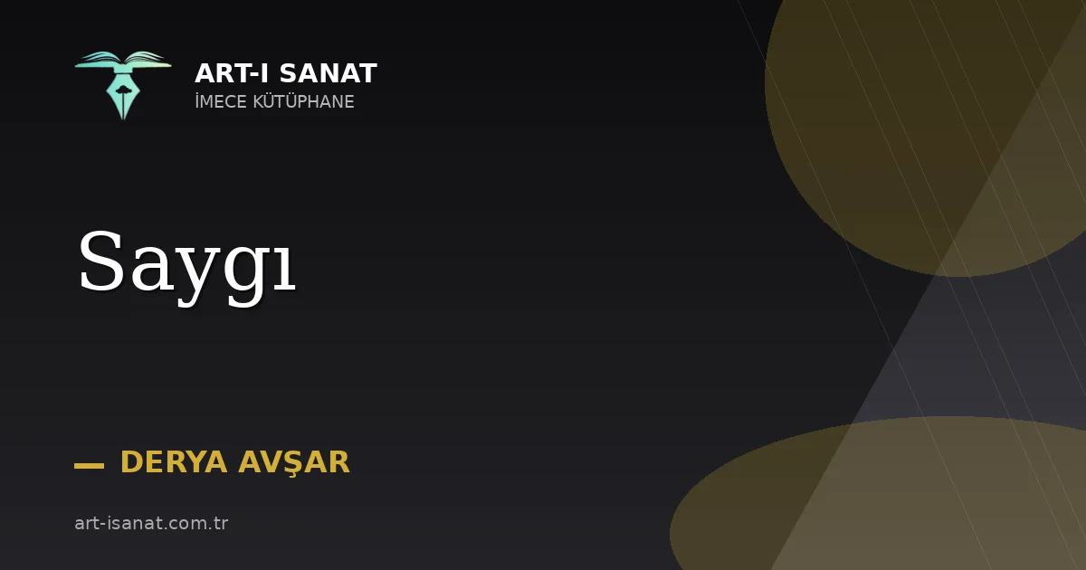 Saygı