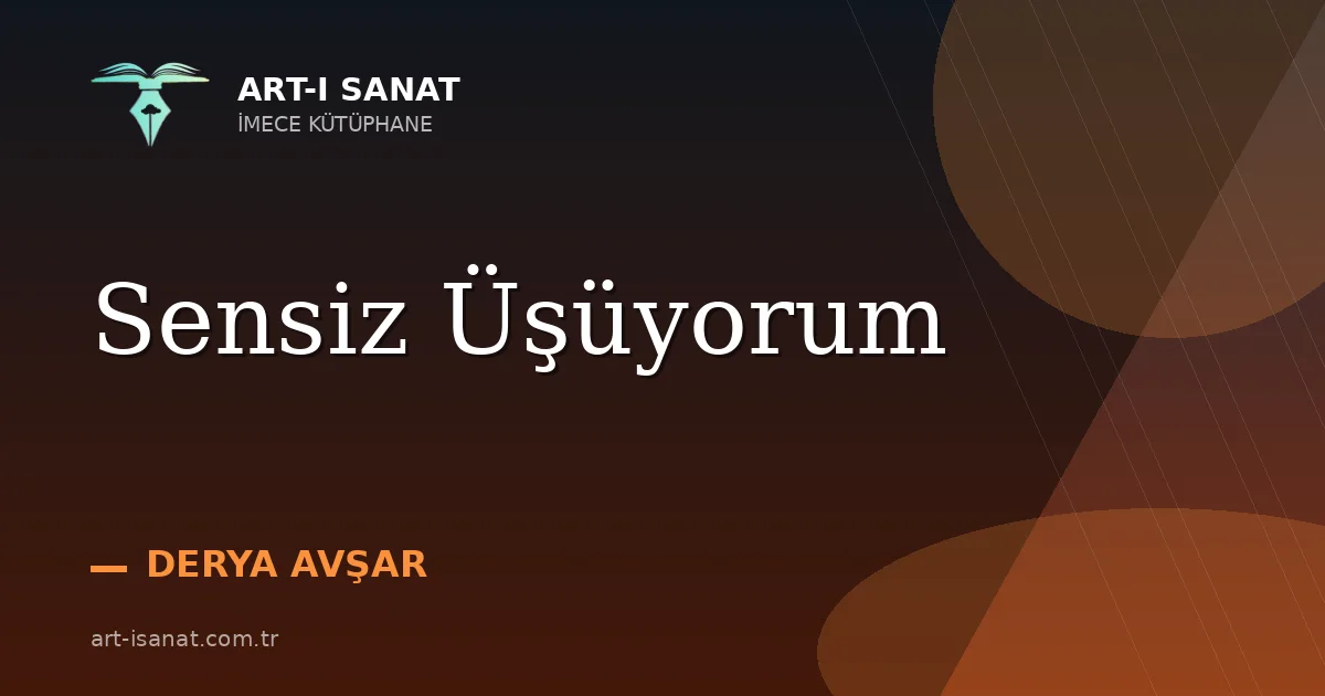 Sensiz Üşüyorum