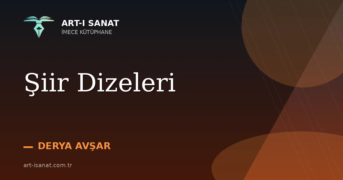 Şiir Dizeleri