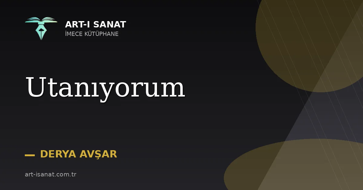 Utanıyorum