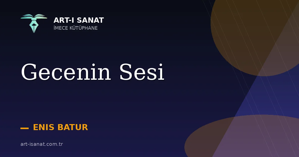 Gecenin Sesi