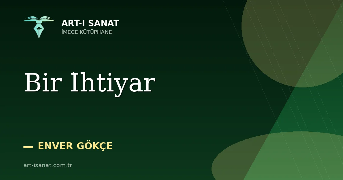 Bir İhtiyar
