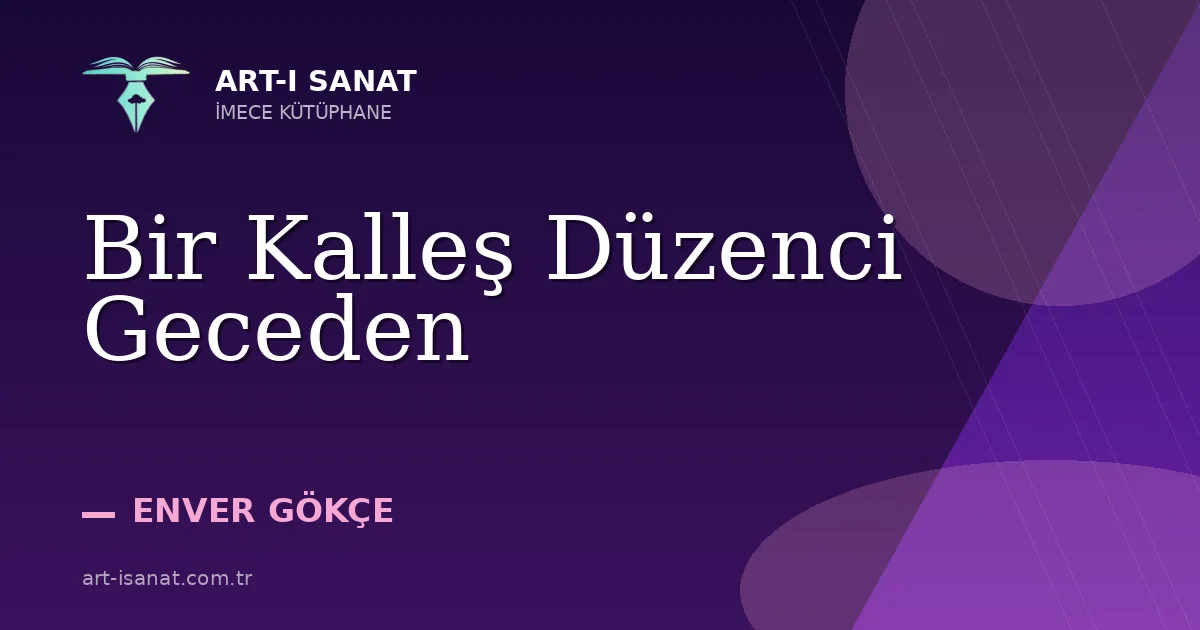 Bir Kalleş Düzenci Geceden
