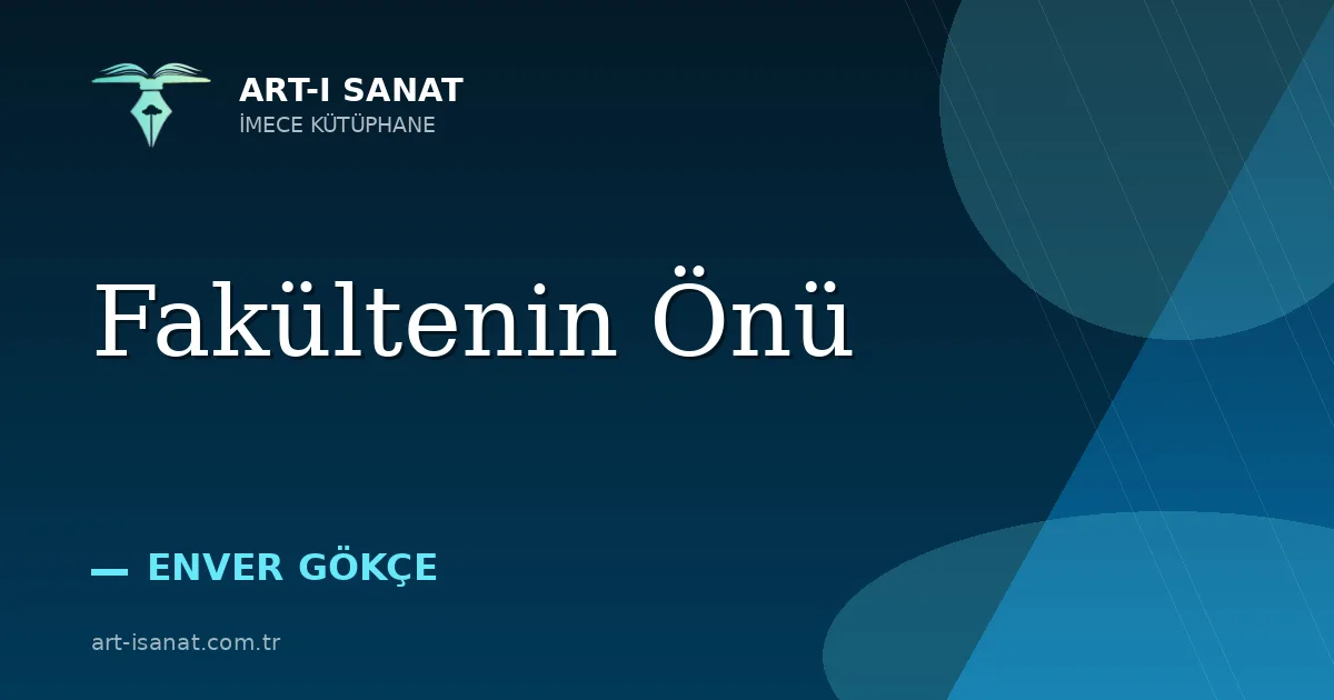 Fakültenin Önü