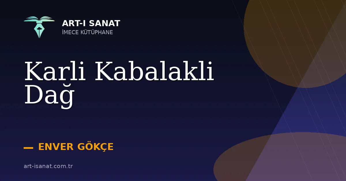 Karli Kabalakli Dağ