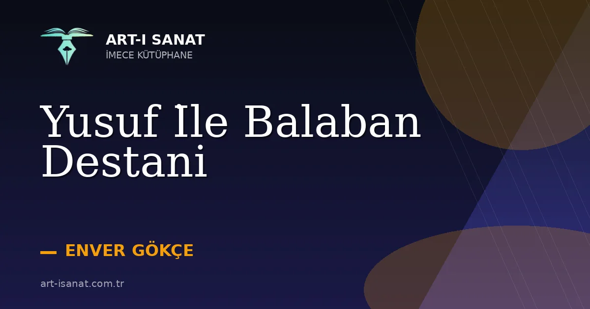 Yusuf İle Balaban Destani