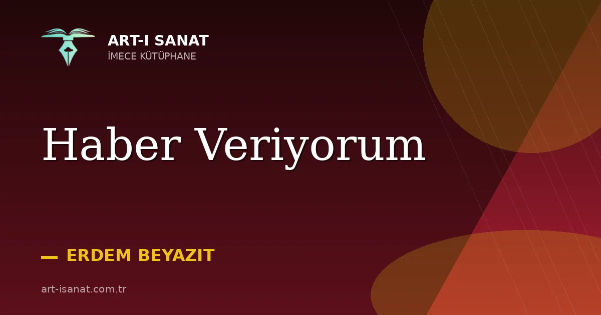 Haber Veriyorum