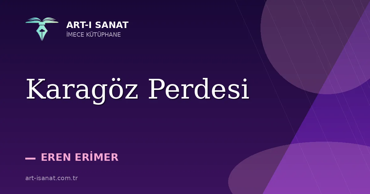 Karagöz Perdesi