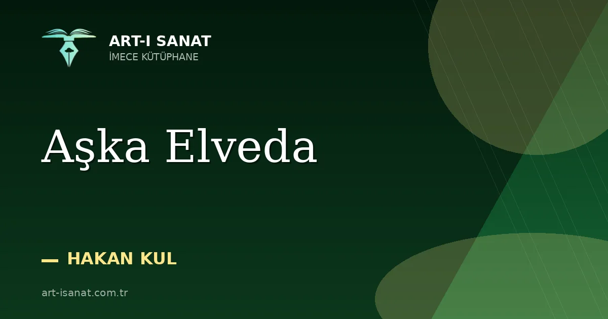 Aşka Elveda