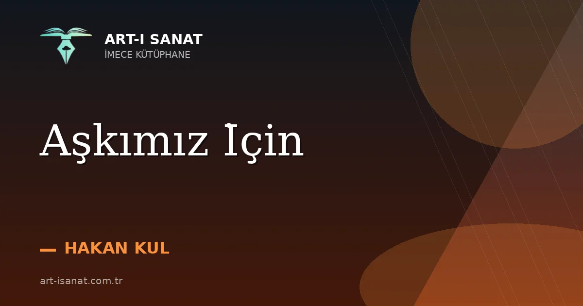 Aşkımız İçin