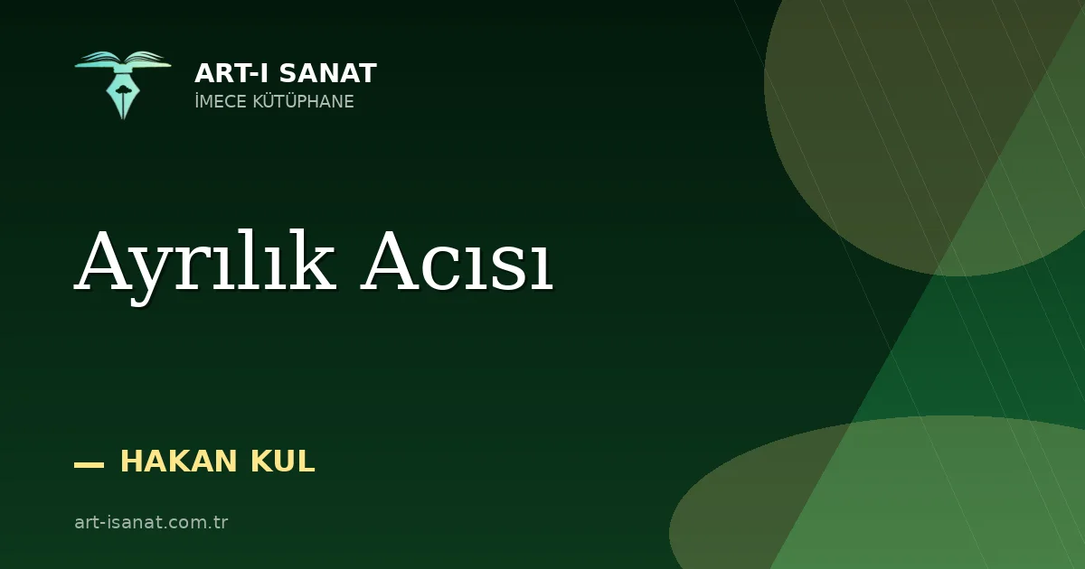 Ayrılık Acısı