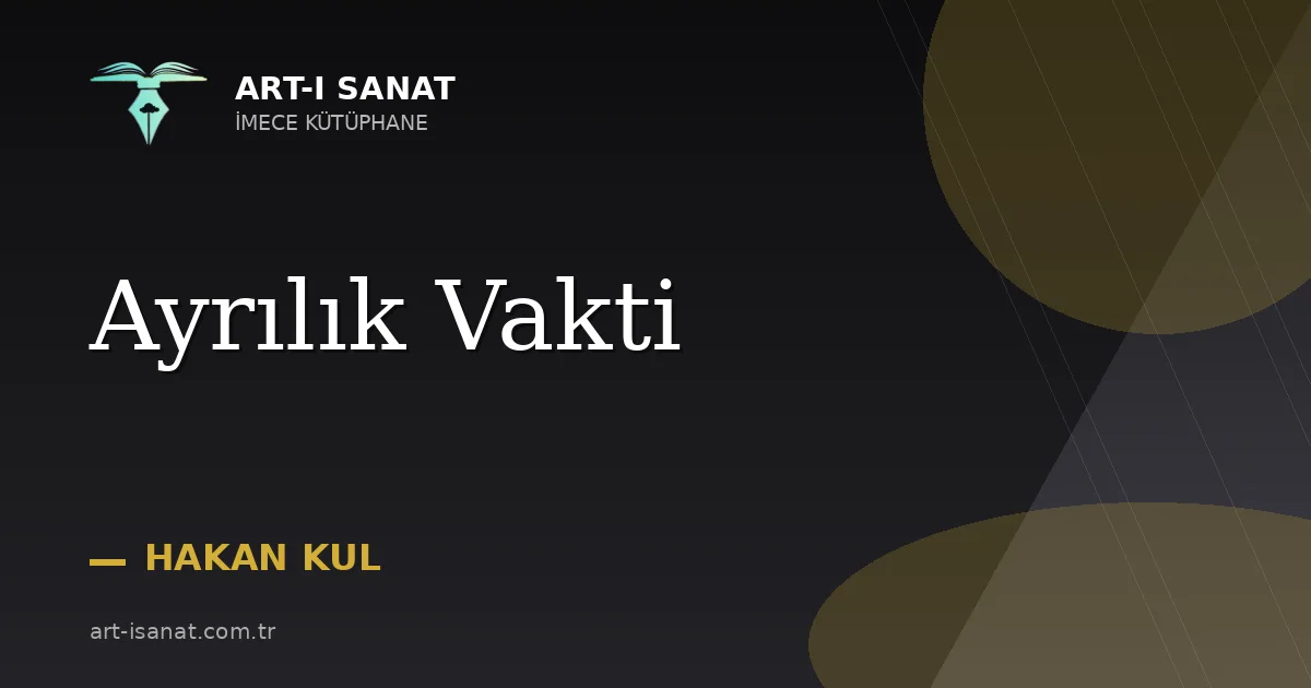 Ayrılık Vakti