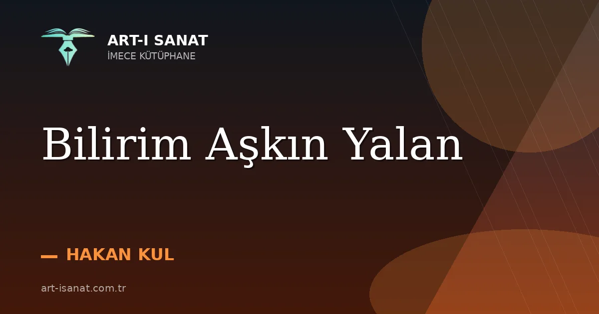 Bilirim Aşkın Yalan