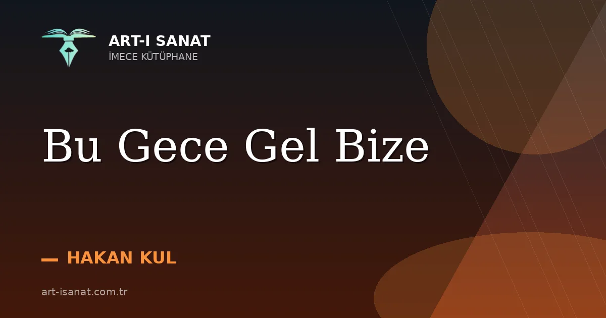 Bu Gece Gel Bize