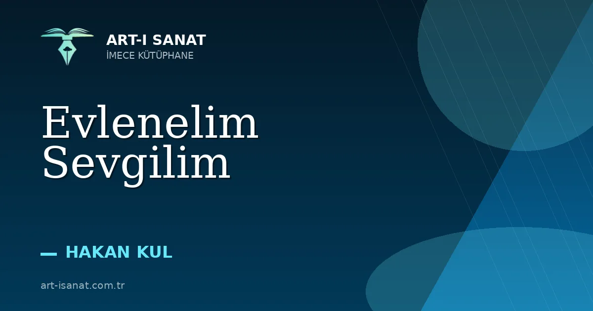 Evlenelim Sevgilim