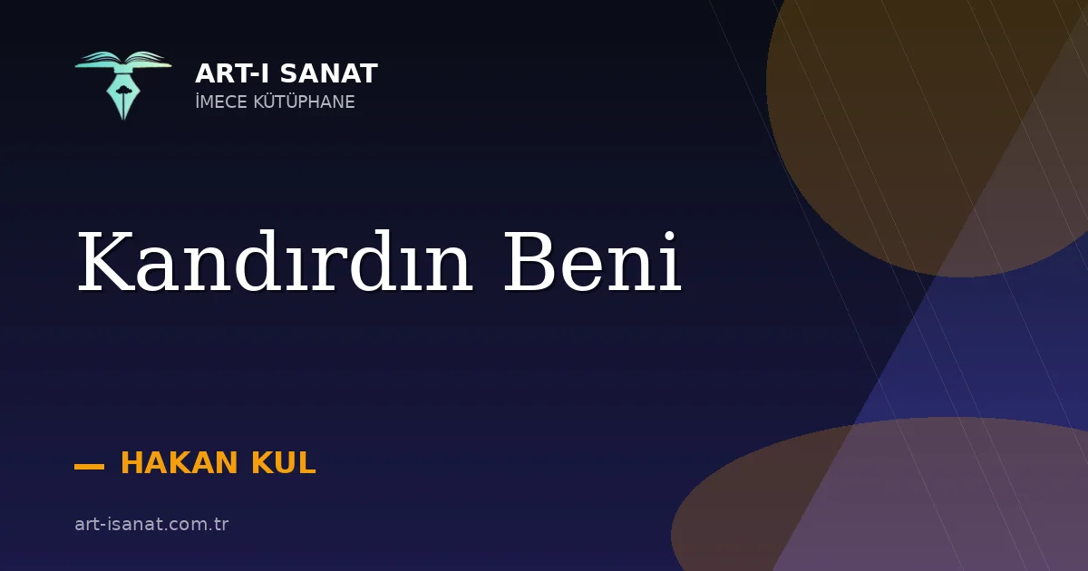 Kandırdın Beni