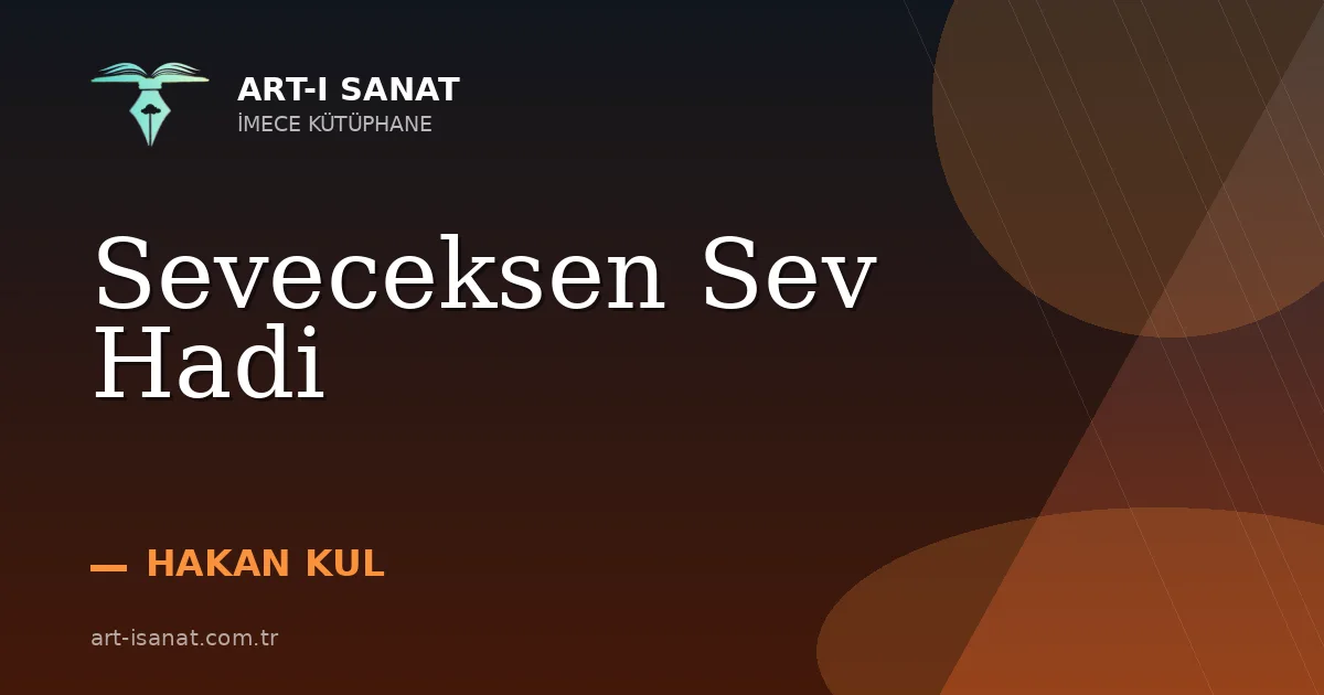 Seveceksen Sev Hadi