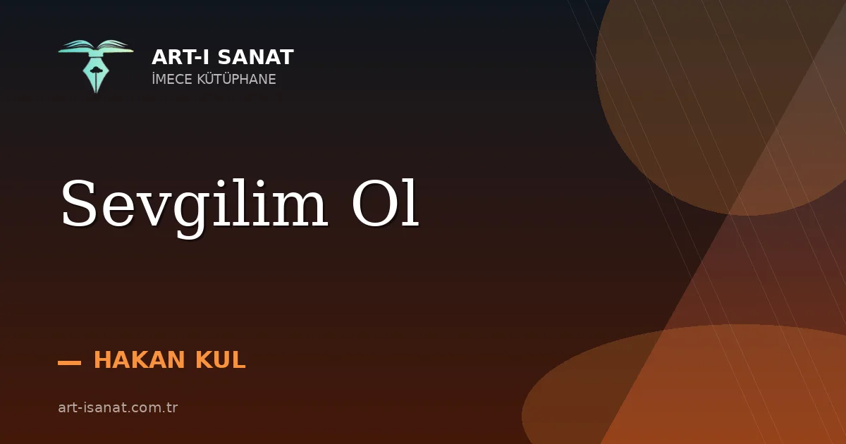 Sevgilim Ol