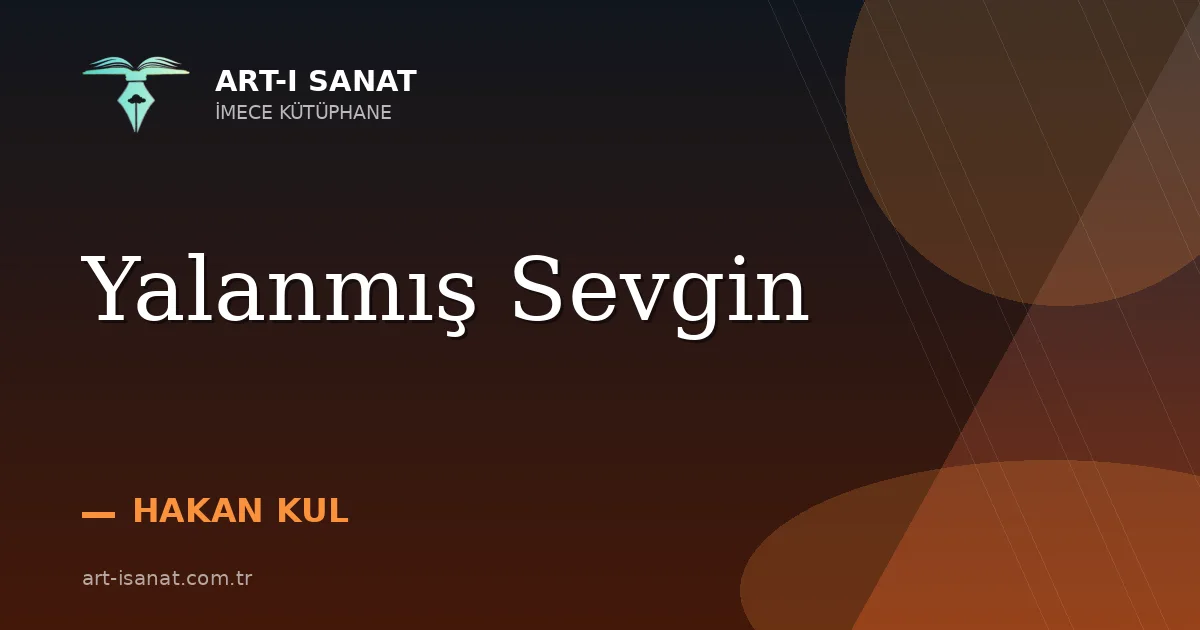 Yalanmış Sevgin