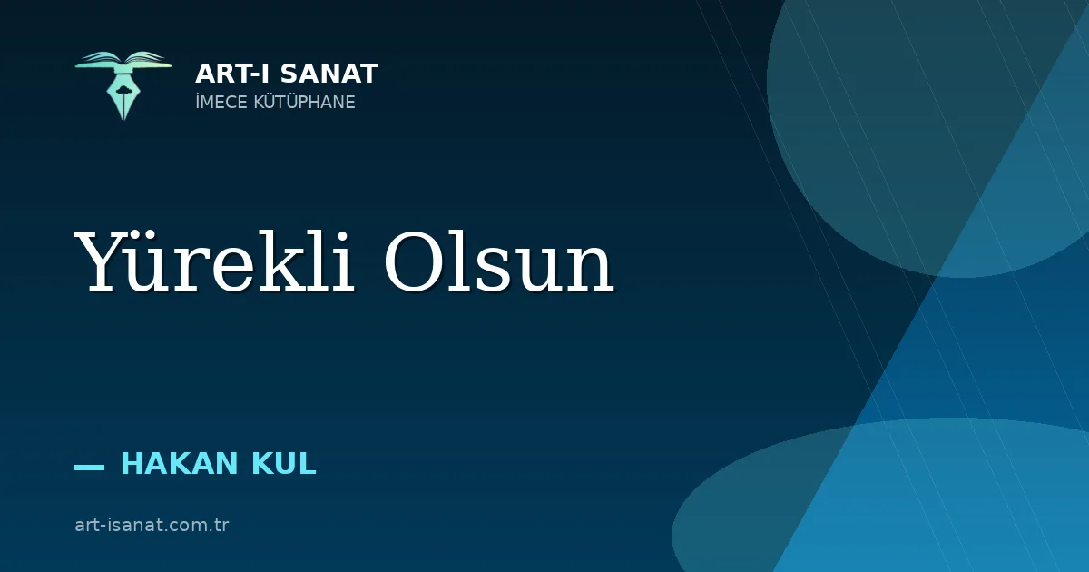 Yürekli Olsun