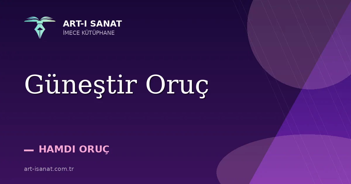 Güneştir Oruç