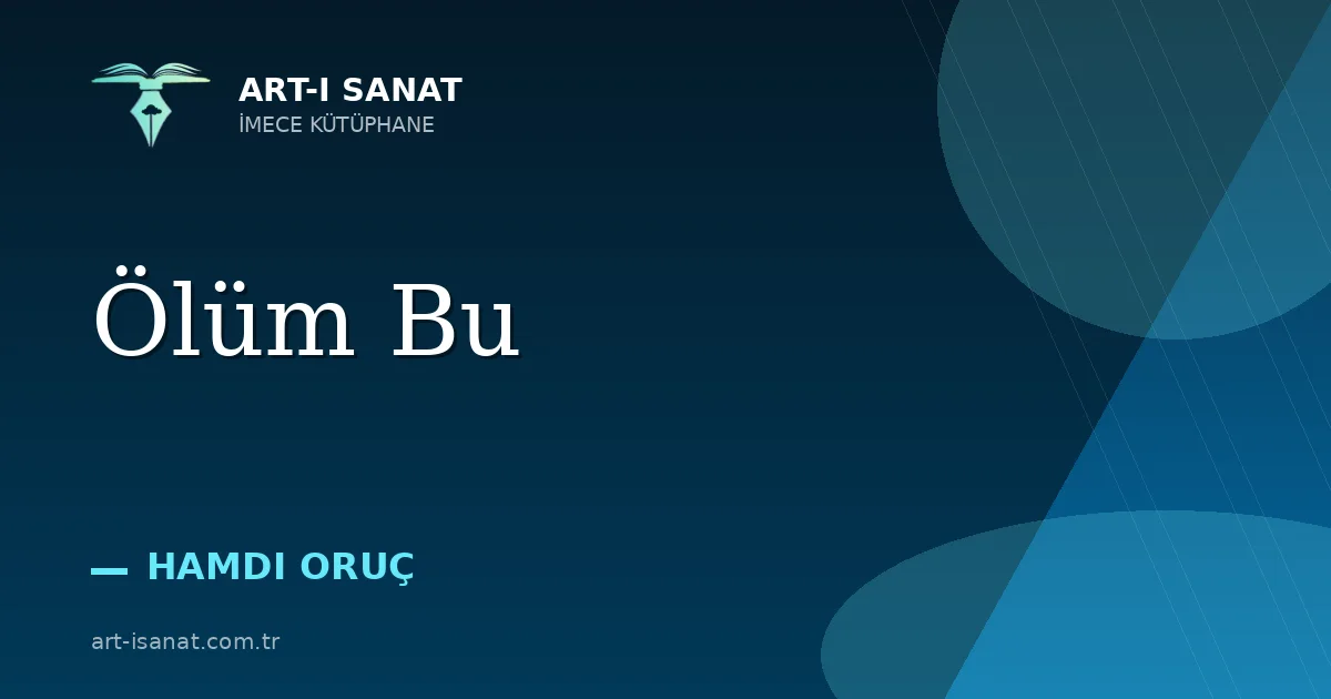 Ölüm Bu