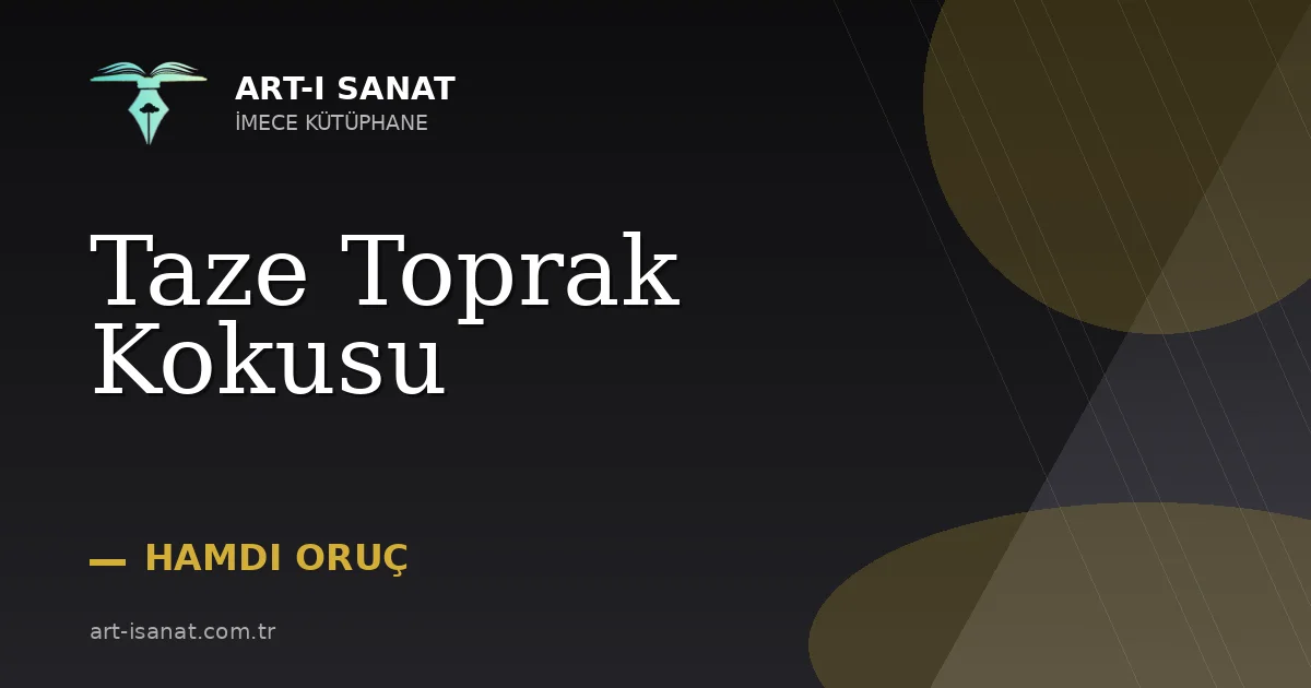Taze Toprak Kokusu