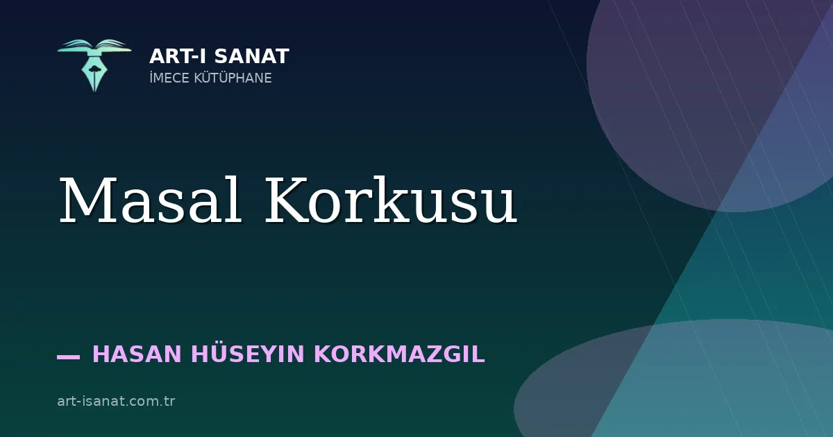 Masal Korkusu