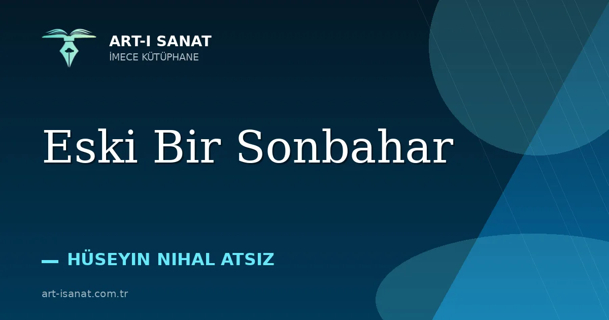Eski Bir Sonbahar